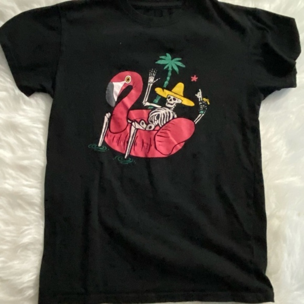 Brisco‎ Shirt Women’s Small Cotton Blend Black Tee